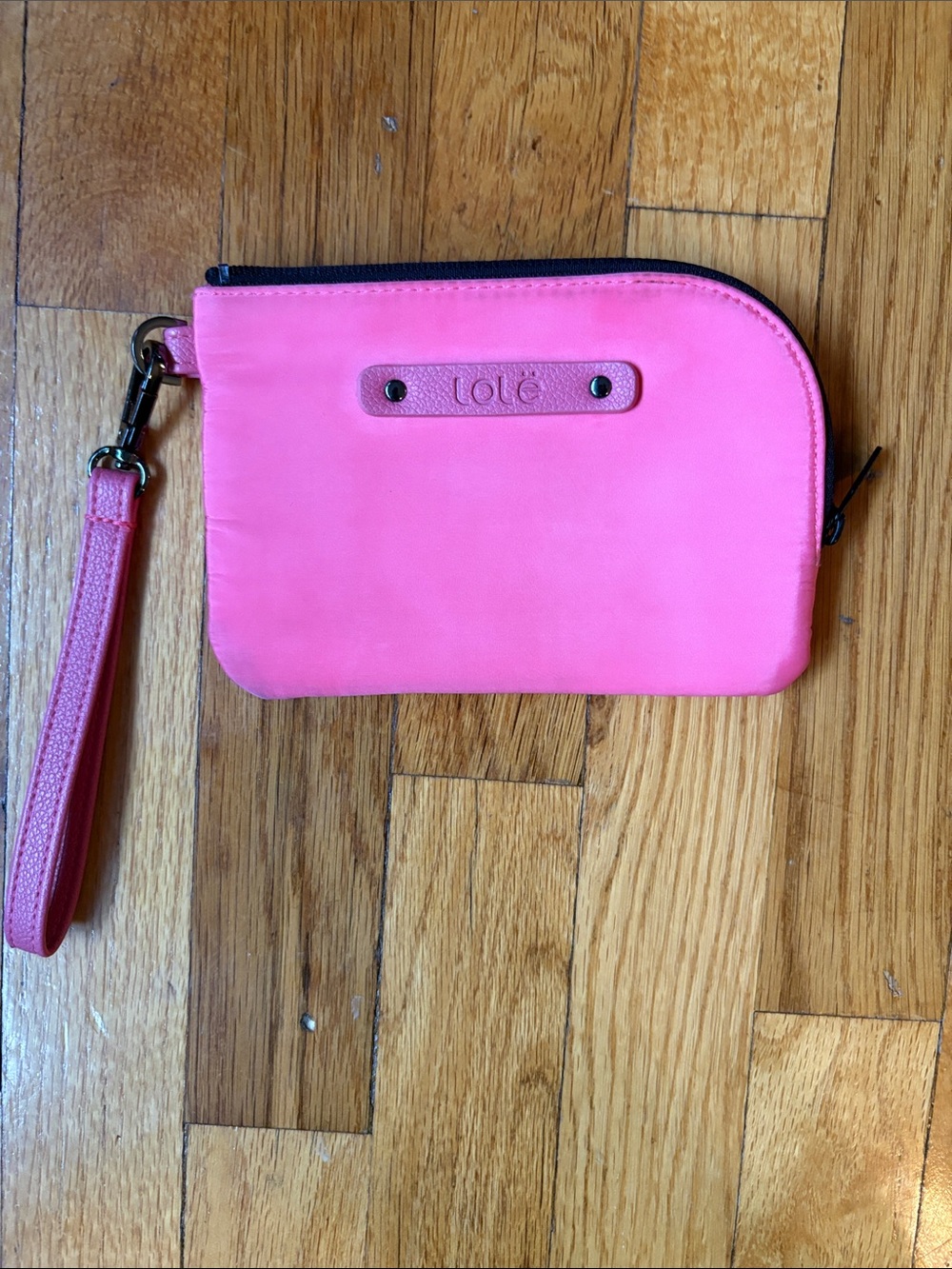 Lole Lena Wristlet Wallet - Bright Pink w/ Strap